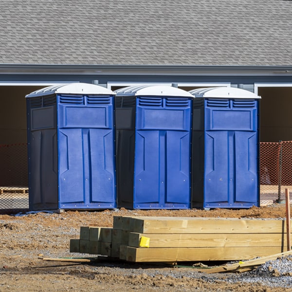 how can i report damages or issues with the portable restrooms during my rental period in Uintah Utah